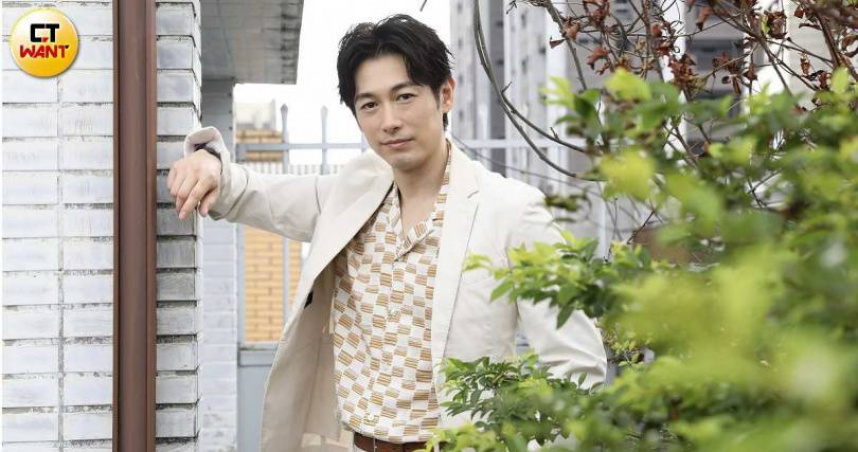 日籍男星藤岡靛於10月18日宣布與印尼妻子Vanina結束13年婚姻，消息震驚外界。（圖／侯世駿攝）