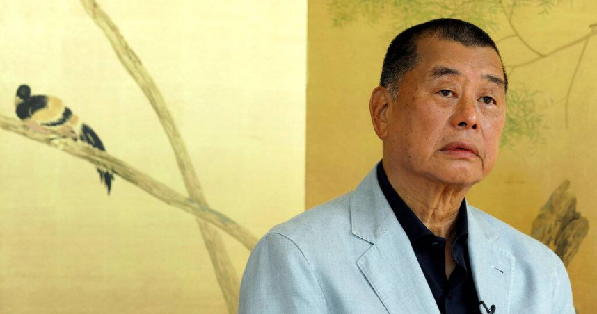 香港壹傳媒集團創辦人黎智英。（圖／達志／美聯社）