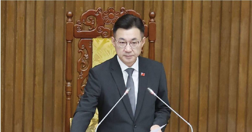 江啟臣表示，自己已簽署同意黨中央的協議事項。（圖／報系資料庫）