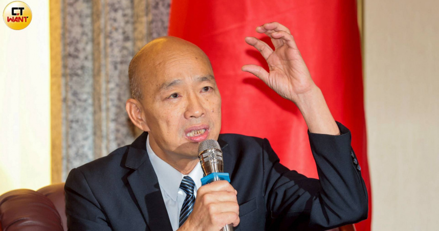 對於首度一口氣有10位立委因議事衝突遭起訴，韓國瑜表示，堅持國會自律精神，也希望未來的議事運作能成熟順暢。（圖／黃耀徵攝）