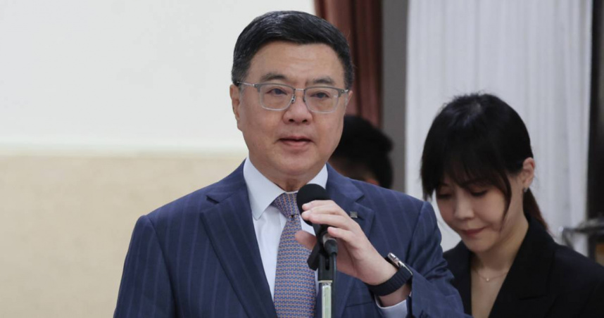 卓榮泰表示，柯主席只說單據有問題，也從來說不出什麼問題，「他大概是看自己有問題的單據看習慣了，不大習慣別人合法的單據吧？」（圖／報系資料庫）