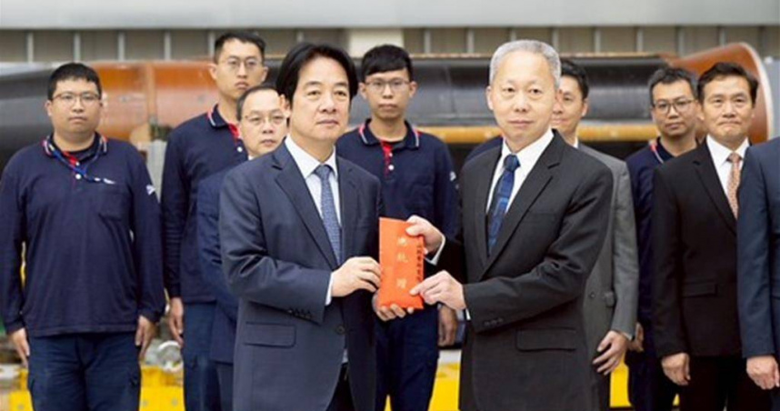 總統賴清德視導國家中山科學研究院，並向相關人員致意交流。（圖／總統府提供）