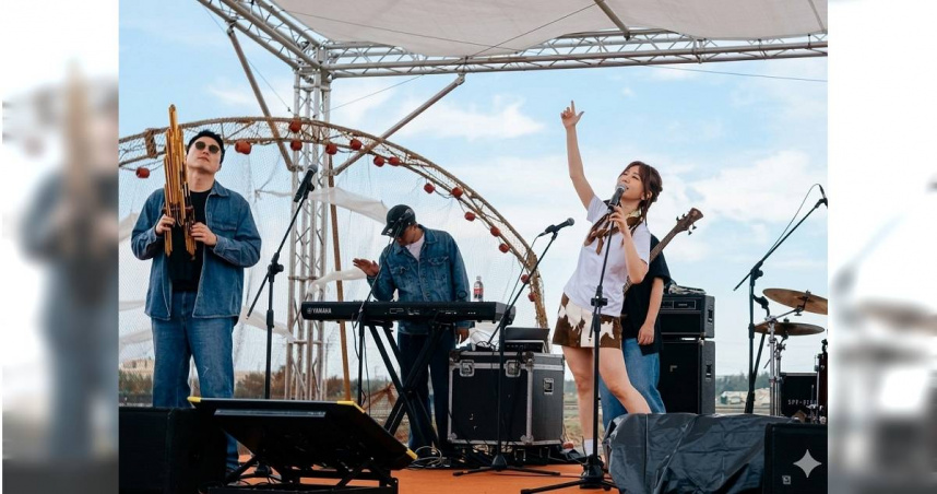 蔡家蓁拋開包袱大唱髒話歌詞。（圖／想不到娛樂製造所提供）