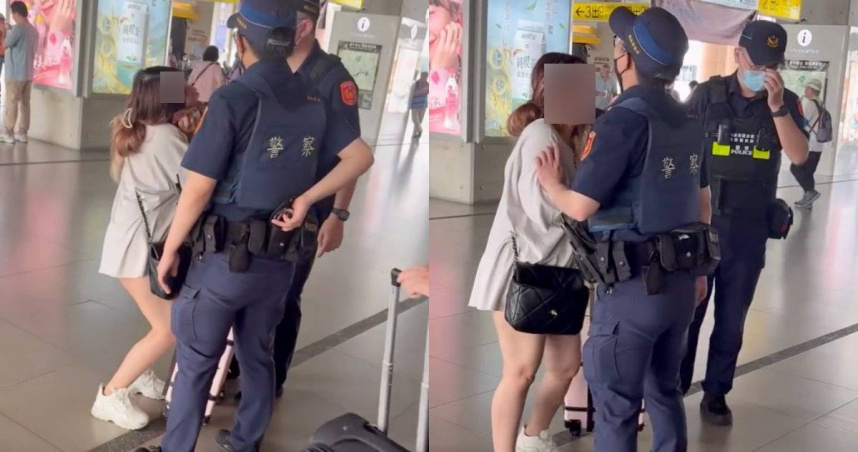 沒票想搭霸王車！女硬闖車站遭警攔下　「嘟嘴裝可愛」沒用坐地大鬧
