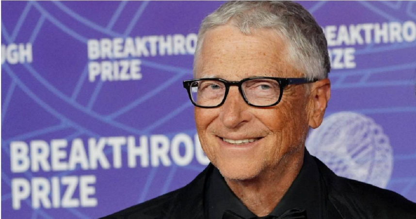 微軟（Microsoft）共同創辦人比爾蓋茲（Bill Gates）。（圖／達志／美聯社）
