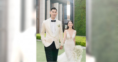 好友毛加恩、羅雯婚宴美照曝光 感性:高以翔位置必須留!