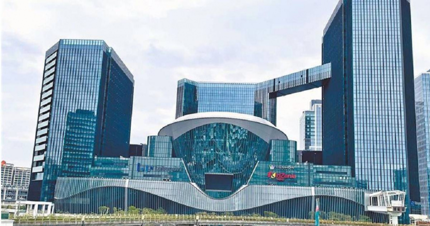 南港LaLaport將於3月20日正式開幕，約有300家專櫃進駐。（圖／三井提供／中國時報朱世凱台北傳真）