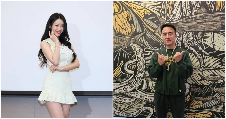 台啤永豐雲豹執行長說，破5000讚，就要李雅英坐他腿上。（圖／報系資料照）