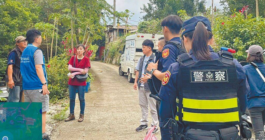 有外籍移工在苗栗頭份山區非法屠宰野生動物，18日相關單位聯合稽查，在倉庫內發現逾800公斤山羌、水鹿、山豬及疑似狗肉。（圖／苗栗縣政府動防所提供／中國時報呂麗甄苗栗傳真）