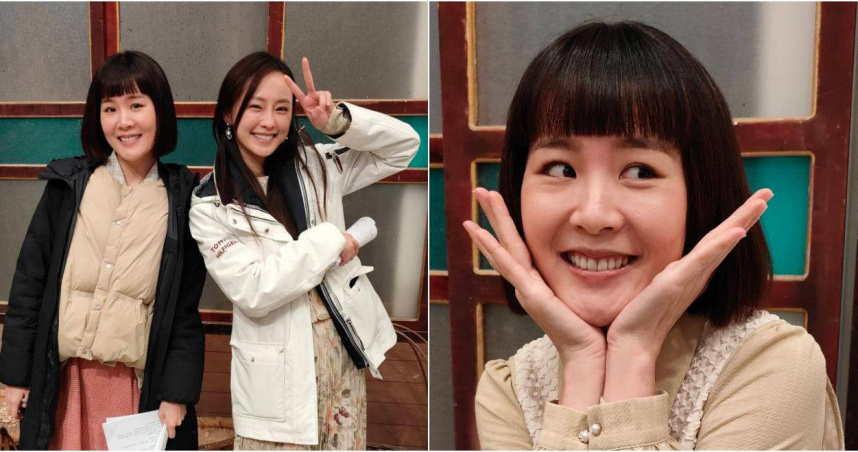 何宜珊《寶島西米樂》首度挑大樑，演女高中生，劇中與璟宣是母女。（圖／緯來戲劇台）