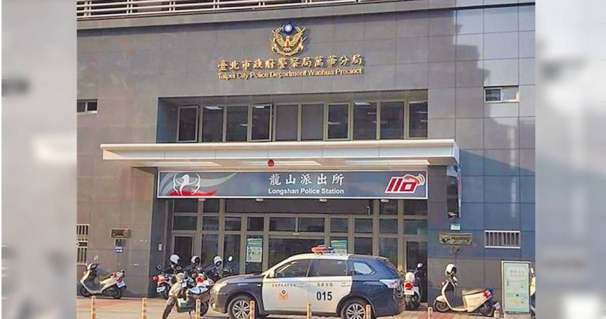 38歲黃姓男子陳屍西門町一間旅館，疑似為吸毒過量釀禍。圖為萬華警分局龍山派出所。（圖／報系資料照）