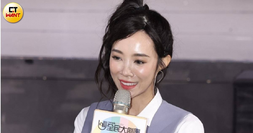 得知好友夏語心被電視台「嫌太low」，康茵茵不捨「很傷心」。（圖／焦正德攝）