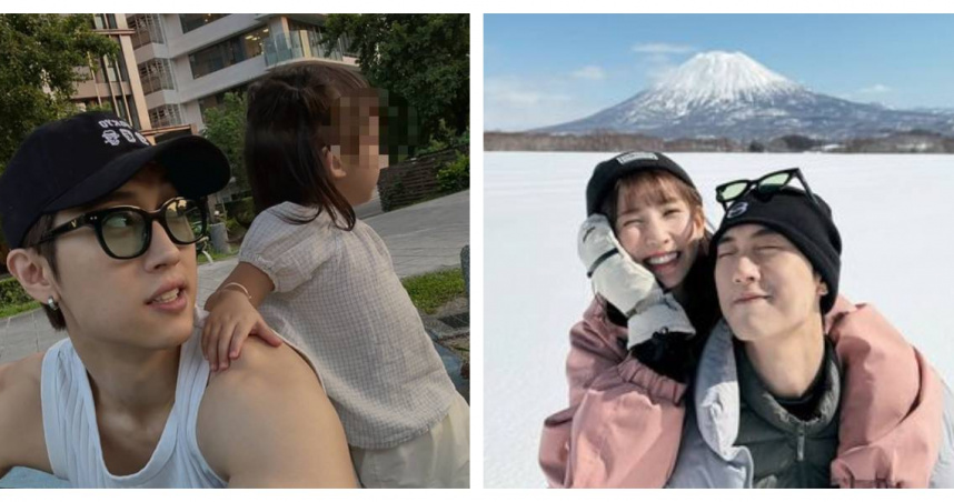 范姜彥豐父親節曬出與女兒的甜蜜互動，卻遲遲不見粿粿，婚變傳聞再掀熱議。（圖／翻攝自IG）