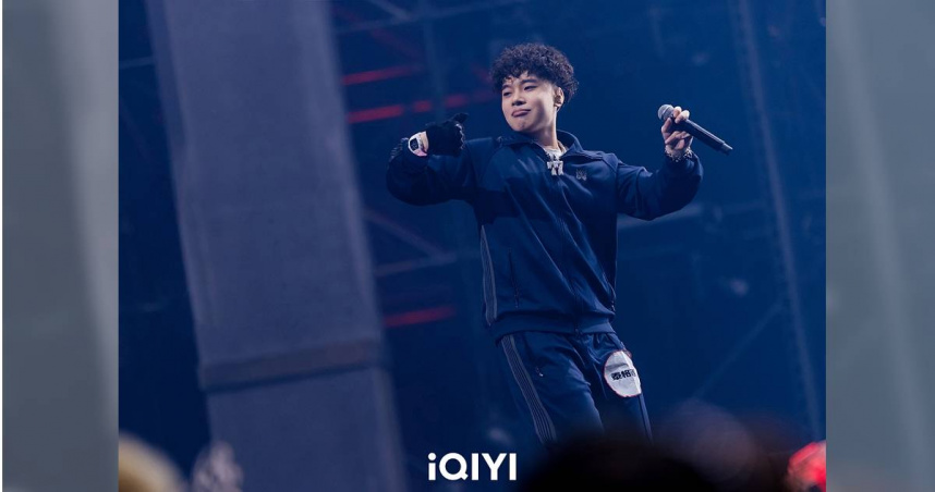 泰格西表示自己一定會拿一個名次，如此有力量的喊話，逼哭現場許多人。（圖／iQIYI/愛奇藝國際版提供）