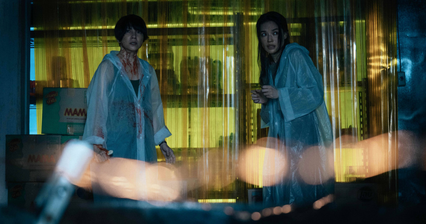 李心潔與舒淇兩位母親攜手復仇。（圖／Netflix提供）