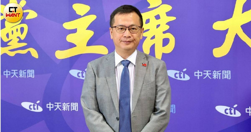 國民黨立委羅智強認為在這場黨主席改選選戰中，自己已是「最佳風度獎」得主。（圖／方萬民攝）