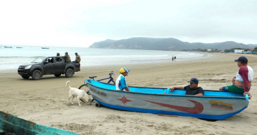 厄瓜多太平洋沿岸城鎮波多洛佩斯（Puerto López）是知名賞鯨勝地。（圖／達志／美聯社）