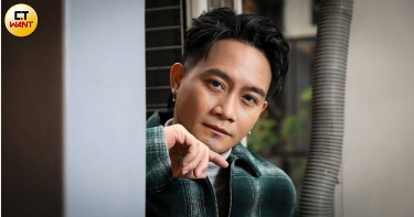 大Q秉洛一直在音樂路上努力。（圖／侯世駿攝）