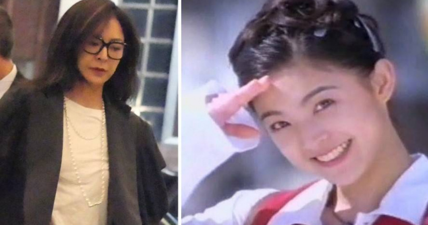 庾澄慶老婆張嘉欣的姊姊過去曾是廣告明星，日前被本刊捕捉到前往飯店餐敘。（圖／本刊攝影組、翻攝自網路）