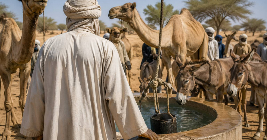 查德東部因水井使用爭議爆發族群衝突，造成至少42人死亡、10人受傷，當局已派員前往控制局勢。（示意圖／Ai生成）