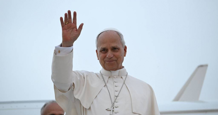 教宗良十四世（Pope Leo XIV）11月將訪問阿根廷，當地政府宣布11月9日全國放假，迎接睽違近40年的教宗到訪。（圖／達志／美聯社，下同）