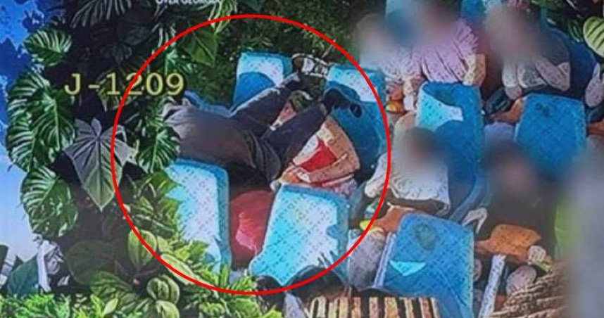 喬治亞六旗樂園雲霄飛車爆意外，一名男子從座位上被甩飛慘死。（圖／翻攝X）