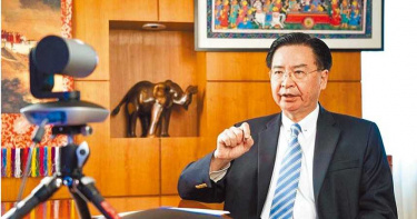 吳釗燮登葡萄牙媒體專訪 籲中國和平對等處理兩岸關係