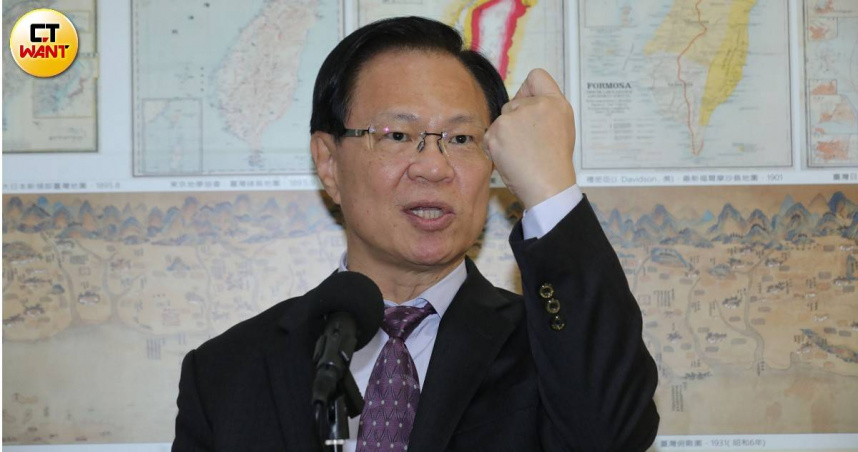 民眾黨立委張啓楷說，「111釘孤枝」活動只是倡議司法改革的起點。（圖／周志龍攝）