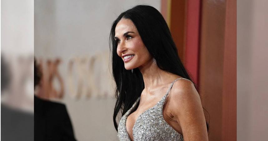 黛咪摩爾原本被看好拿下奧斯卡影后，可惜最後與小金人擦身而過。（圖／達志／美聯社）