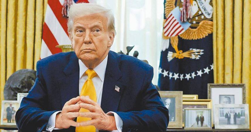 美國總統川普。（圖／達志／路透社）