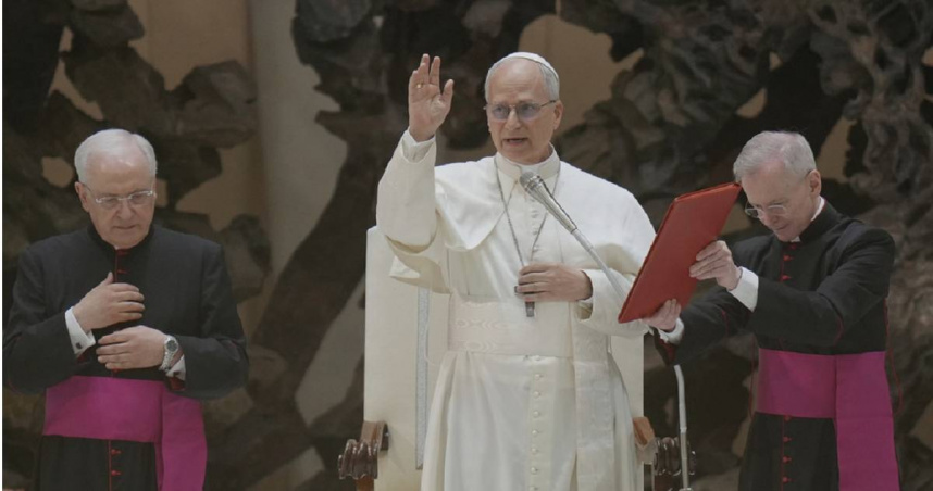 總統府今（14）日發布總統令，特派前副總統陳建仁為中華民國慶賀教宗良十四世就職典禮特使。（圖／達志／美聯社）