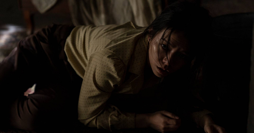 宋芸樺挑戰韓文演出，搭檔性格男星李洪耐演出新作《無人知曉的家》。（圖／台北電影節提供）