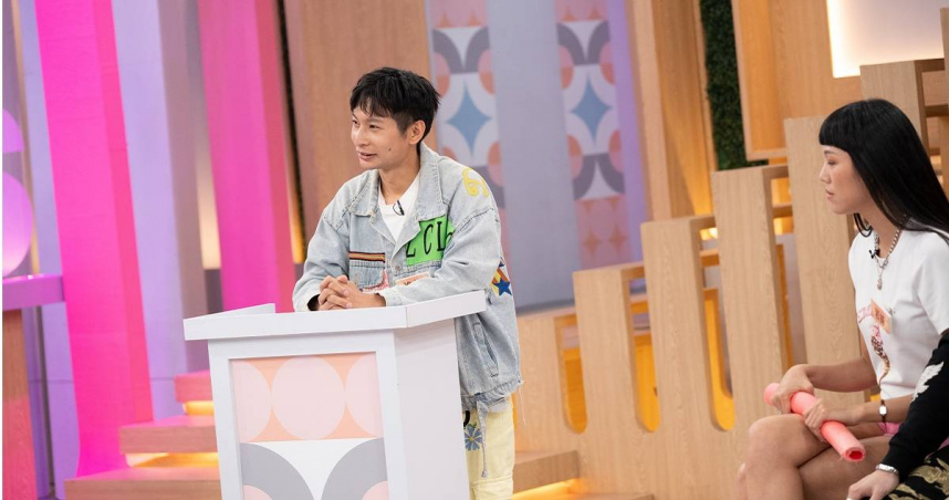 逸祥去年與紫布爾一起購屋，今年４月結婚。（圖／東森提供）