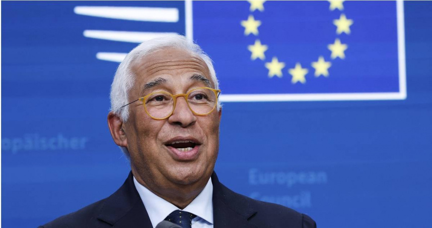 歐洲理事會主席科斯塔（Antonio Costa）。（圖／達志／美聯社）