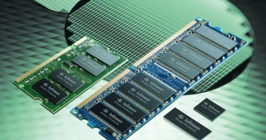 南亞科因DDR4現貨價過熱、終端需求未明，股價進而下跌。（圖／報系資料照）
