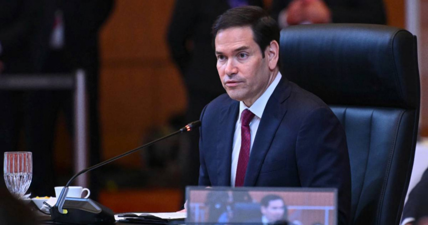 美國國務卿盧比歐（Marco Rubio）。（圖／美聯社／達志）