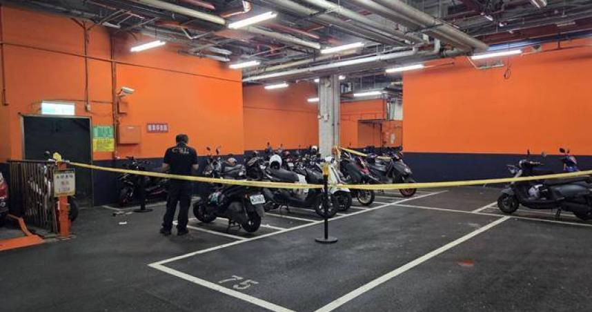 台北市信義區停車場發生恐怖命案。（圖／警方提供）