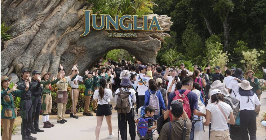 沖繩JUNGLIA樂園負評滿滿。（圖／達志／美聯社）