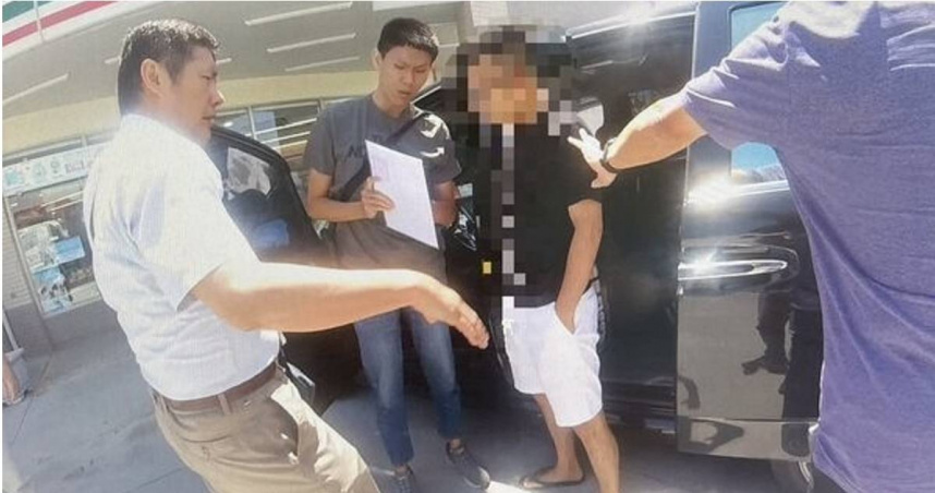 高雄臥底逮到毒販「兩津勘吉」。（圖／翻攝畫面）