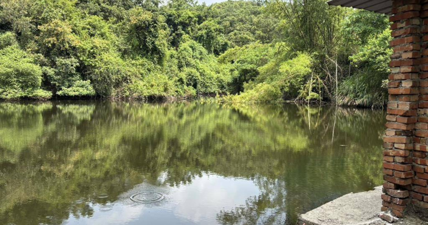 高雄大樹區4日上午10時41分發生落水案，1名年約60歲男子被打撈上岸時已經無生命跡象。（圖／民眾提供）