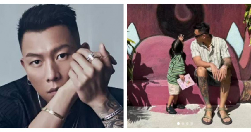 瘦子在IG曬出與女兒的溫馨合照，雖未露臉，但洋溢的笑容藏不住滿滿父愛。（圖／翻攝自瘦子E.SO IG）