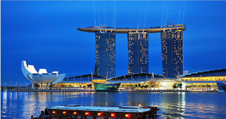 新加坡經濟在2025年第3季表現優於預期。（示意圖／達志／美聯社）