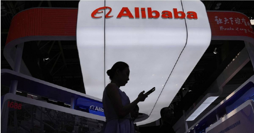 中國科技巨頭阿里巴巴（Alibaba）。（圖／達志／美聯社）