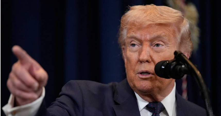 美國總統川普（Donald Trump）。（圖／達志／美聯社）