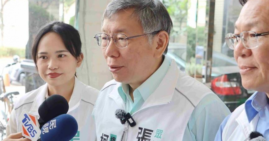 柯文哲接受媒體訪問。（圖／報系資料庫）