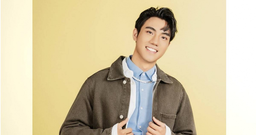 25歲新人歌手謝大軍於推出首支個人數位單曲〈三人之間〉。（圖／艾迪昇提供）