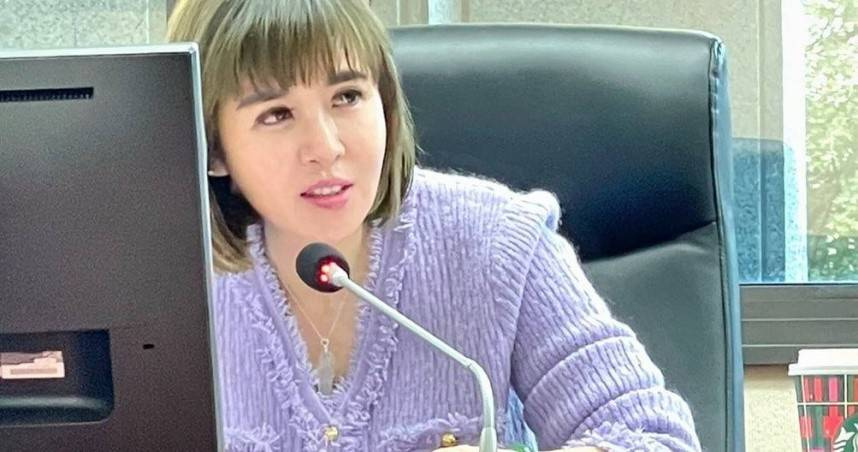 台北市議員王欣儀質詢指出乘車碼未整合TPASS與敬老愛心卡，批評政策排除主要使用族群，影響數位平權。（圖／翻攝自王欣儀臉書）