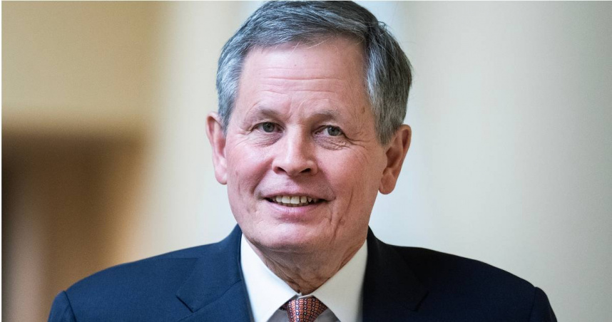 共和黨參議員戴恩斯（Steve Daines）被視為川普的「中國通」。（圖／達志／美聯社）