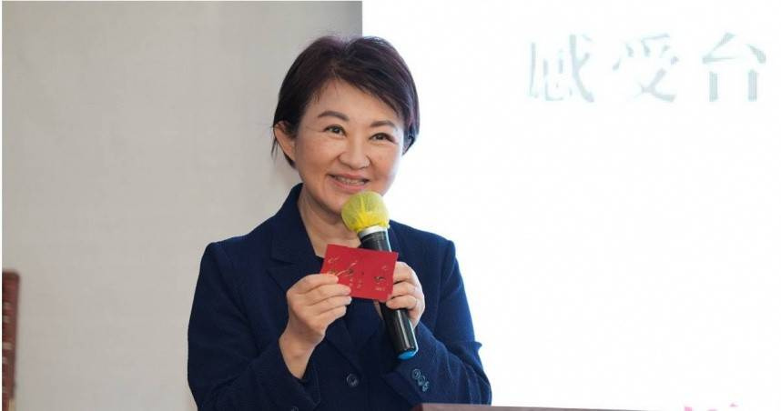 盧秀燕北上替李四川助選，分享兩人互動趣事，展現力挺「小川哥」的團結氣勢。（圖／台中市政府提供）