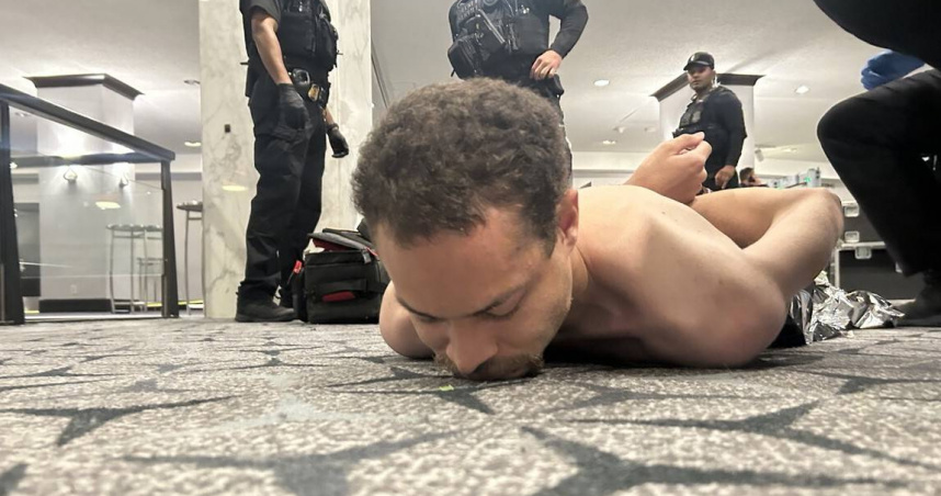 美國華盛頓特區週六晚間發生驚險槍擊事件，嫌犯為31歲、來自加州托倫斯的艾倫（Cole Thomas Allen）。（圖／翻攝自truthsocial，Donald J. Trump）